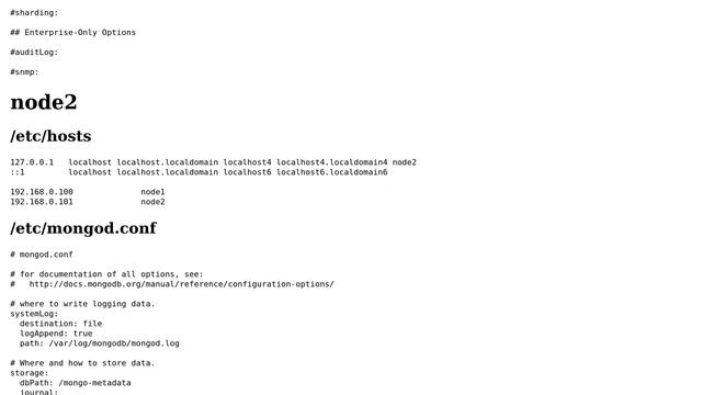 Databases: Can't add another node from primary node with MongoDB replication set смотреть онлайн