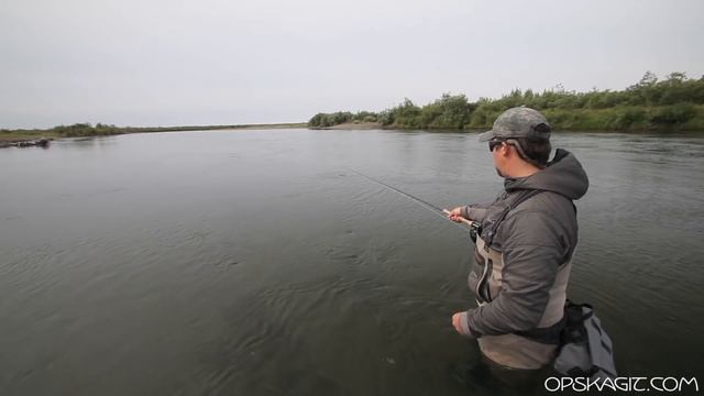 Fly Fishing for Chrome Chum Salmon - OPST смотреть онлайн