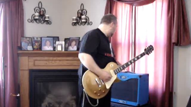 Epiphone 56 Re-issue gold top new pickups смотреть онлайн