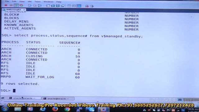 OracleDBA tutorial||Onlinetraining||Dataguard Part-5 by Shiva смотреть онлайн