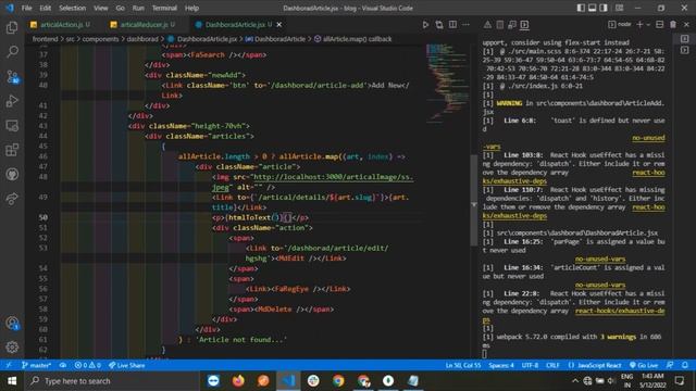 MERN STACK Multi Author Blog article display and pagination React Node Express MongoDB #73 смотреть онлайн