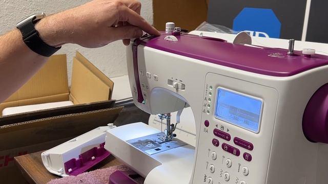 How To Thread Your Necchi NC-204D Part 1