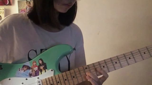 slipping through my fingers // abba (electric guitar cover) смотреть онлайн