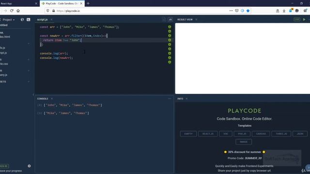 17. Filter Function in React Js || how to delete item in react js || React JS смотреть онлайн