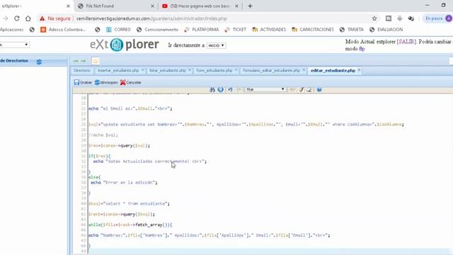Hacer pagina web con base datos y php en menos de dos horas parte2 смотреть онлайн