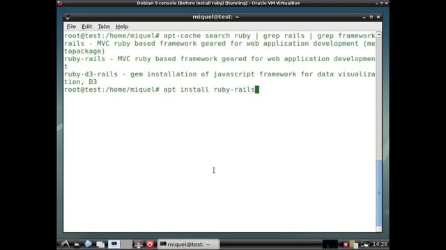 RoR.01.How to install Ruby on Rails in a Linux system смотреть онлайн