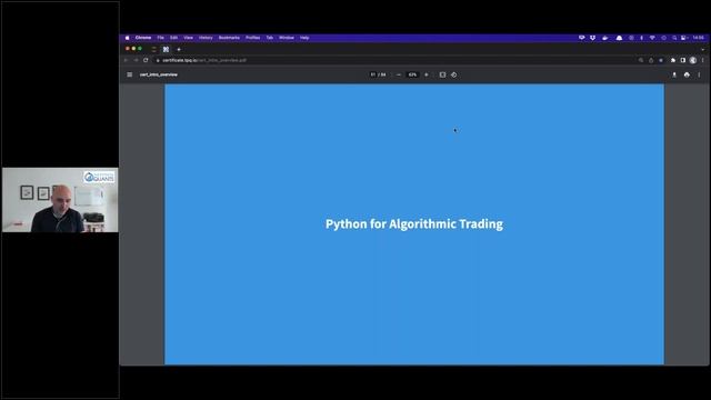 Python, AI, ML, RL for Algorithmic Trading, Asset Management & Computational Finance смотреть онлайн