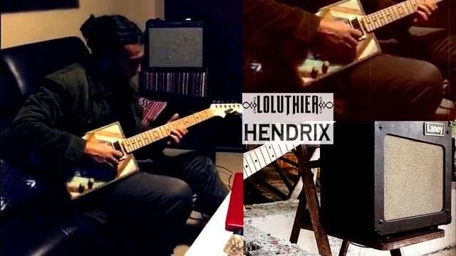 Cigar Box Guitar Loluthier Hendrix VS Fender Blues Junior смотреть онлайн