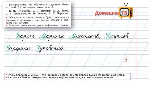 Упражнение 96 страница 55 - Русский язык (Канакина, Горецкий) - 2 класс 2 часть смотреть онлайн