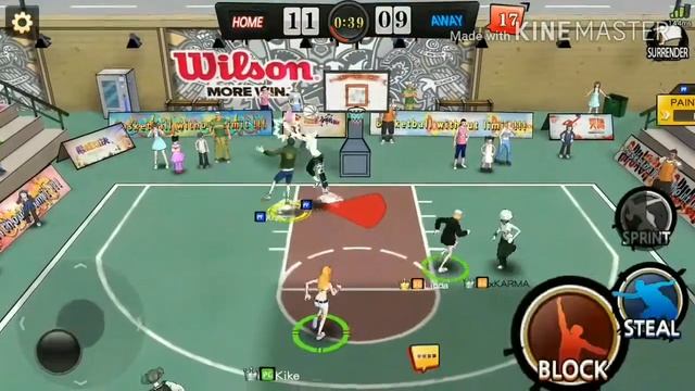 Basketball Hero Pro Gameplay Power Forward (PF) "Dunk and Block" смотреть онлайн