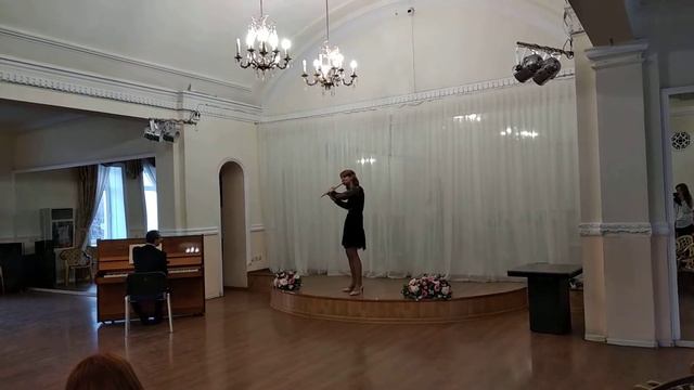 Олюнина Валерия, 14 лет, Г.Ф.Гендель, Соната№5, ч.1 и 2 смотреть онлайн