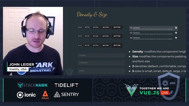 Vuetify 3: Titan -JOHN LEIDER, Vue.js Live 2021 смотреть онлайн