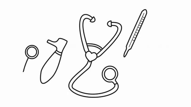 How to draw a doctors set | Easy drawings смотреть онлайн