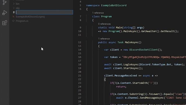 Come creare un Bot semplice per Discord смотреть онлайн
