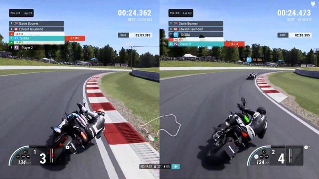 RIDE 5 Splitscreen PC Gameplay