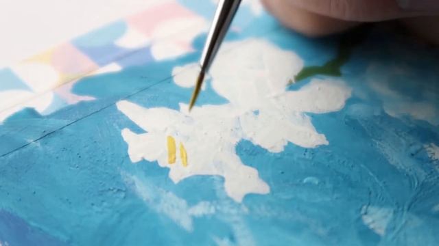 Painting Van Gogh Almond Blossoms With Gouache ?