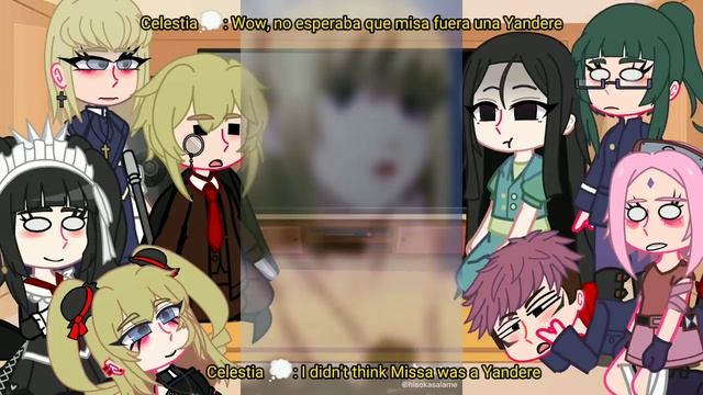 Anime characters react to..??????||3/8|| Misa amanae// Death note||\\Bad English смотреть онлайн