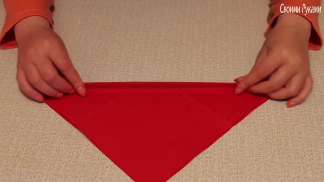 Как сложить бумажные салфетки смотреть онлайн