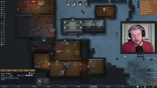 Rimworld e7 - RimWorld Winter Is KILLING All Our Crops! Can We Survive Our First Winter? смотреть онлайн