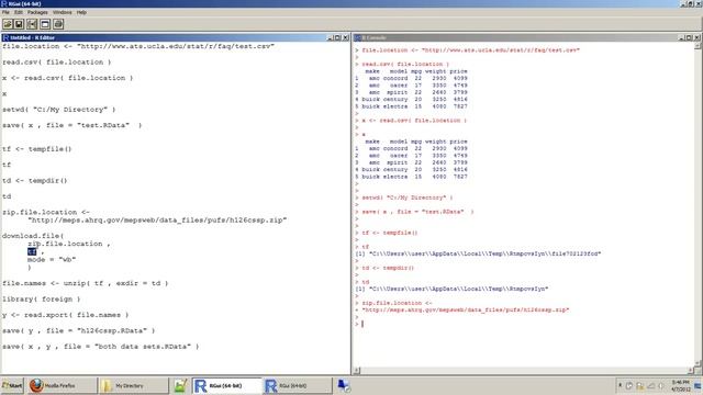 48 how to download a data table or zipped file from the web directly into r save it locally then lo смотреть онлайн