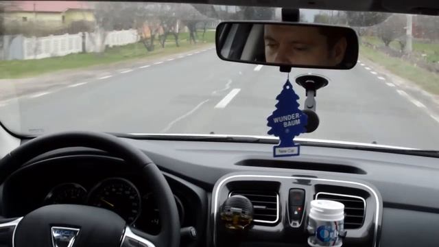 Dacia Logan 1.5 dci Easy-R - drum in afara localitatii 1/2 смотреть онлайн