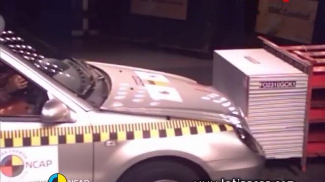 Test Crash realizado por LatinNCAP al auto Geely CK1 1 3 sin Airbag смотреть онлайн