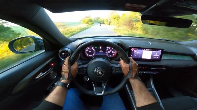2022 Alfa Romeo Tonale | POV test drive смотреть онлайн