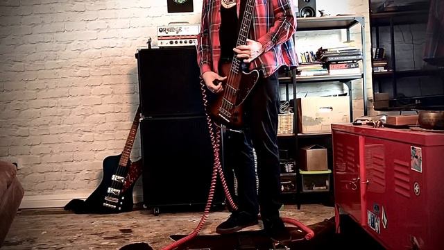 Stoner Doom Riffs - Cranked Orange TB500 Mk I And Epiphone Thunderbird Vintage Pro