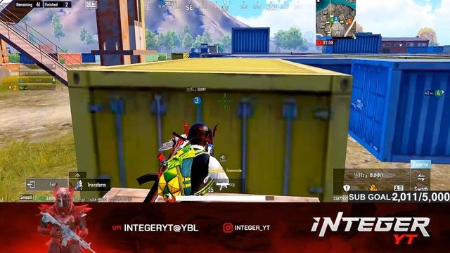?BGMI Live | CHALIYE BGMI KHELTE HAIN??| ROAD TO 5K | INTEGeR YT #bgmilive #pubgmobilelive смотреть онлайн