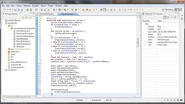 Android Tutorial Spiele App Programmieren 29 - Den Canvas Transparent übermalen смотреть онлайн