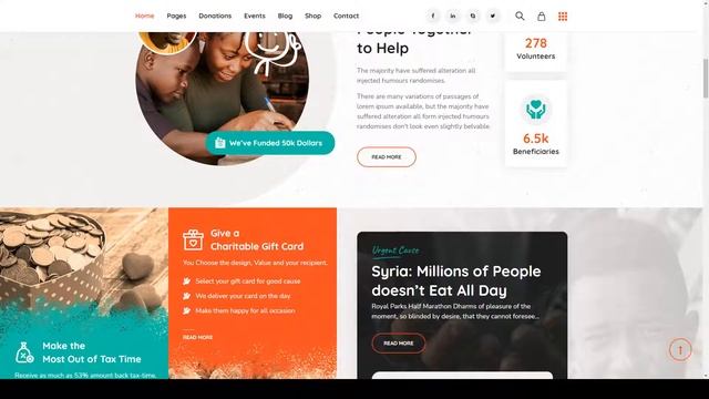 Pure Hearts - Charity and Nonprofit WordPress Theme charity 15 смотреть онлайн