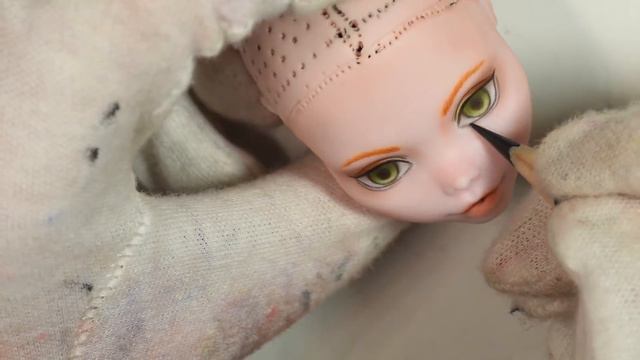 Fire Element Mermaid Doll - Repaint Tutorial смотреть онлайн