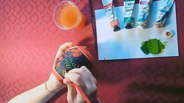 Мастер класс - Роспись кувшина СДК с. Дефановка смотреть онлайн