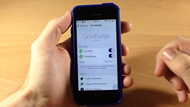 GlowBadge replaces badge notifications with glowing app icons - iPhone Hacks смотреть онлайн