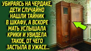 Услышав крики на чердаке, мать в ужасе побежала на верх и тут же застыла, увидев на полу это...