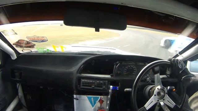 Drift Matsuri 2014 Smoking Altenzo tyres with Martin Richards смотреть онлайн