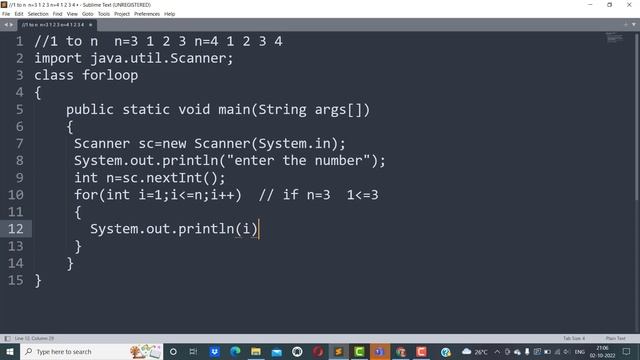 Types of loop//for loop syntax//print 1 to n numbers using for loop смотреть онлайн