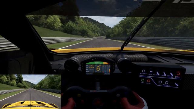 Renault R.S 01 GT3 - Nürburgring - MAX Opponent Skill - Cockpit View смотреть онлайн
