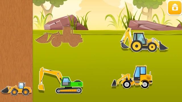 МУЛЬТИК ПАЗЛ - Экскаватор, бульдозер, бетономешалка, спорткар, мотоцикл смотреть онлайн