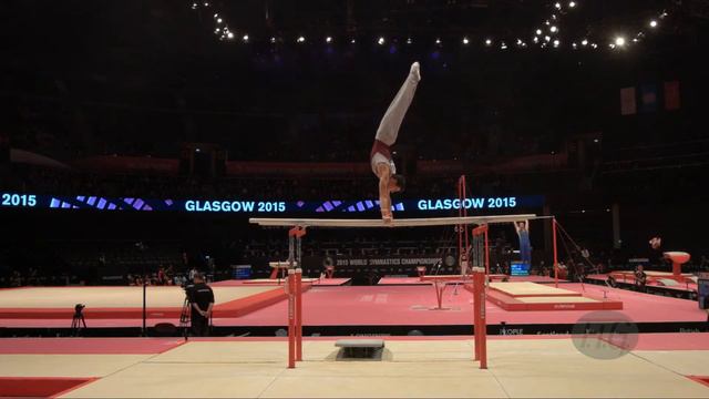 KARDASOVS Vitalijs (LAT) - 2015 Artistic Worlds - Qualifications Parallel Bars смотреть онлайн