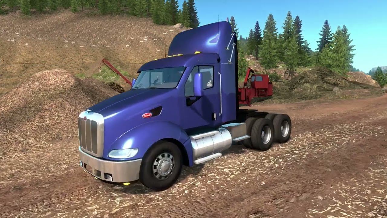 [ATS] Peterbilt 387 Hill Haling To Port Angeles смотреть онлайн