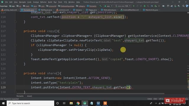 How to make a shayari app with Firebase [part - 3] смотреть онлайн