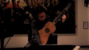 Sabionari Stradivarius guitar Concert in Cremona - De Visèe, Suite in G major (1682)