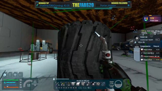 [🔴REDIFF] SPACE ENGINEERS - PARTIE LIVE: Blueprints à gogo!!! смотреть онлайн