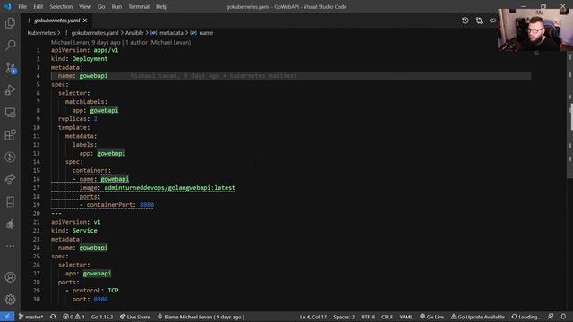 Running A CUSTOM Go Web API In Kubernetes (Azure Kubernetes Services) [Getting Started] смотреть онлайн