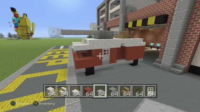Minecraft Tutorial: How To Make A Fire Truck смотреть онлайн