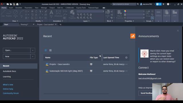 Já testei o novo AutoCAD 2022 . Será que ficou bom? Quais as novidades? смотреть онлайн