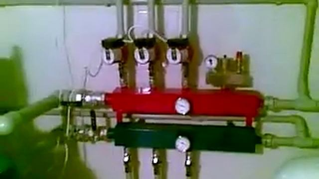 Обзор смонтированной котельной (дом 800 кв.м) смотреть онлайн