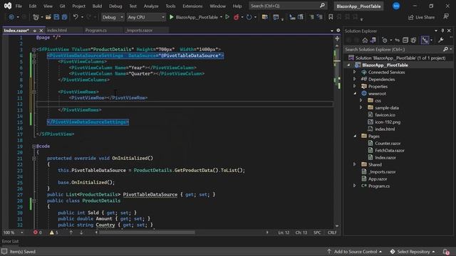 How to Get Started with the Blazor Pivot Table Component смотреть онлайн