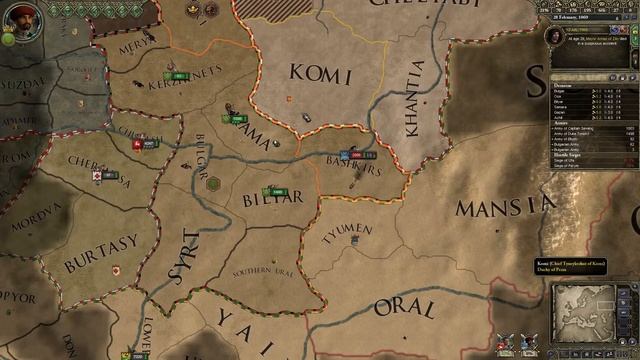 Crusader Kings 2 Sword of Islam Duke of Bulgar (3) смотреть онлайн